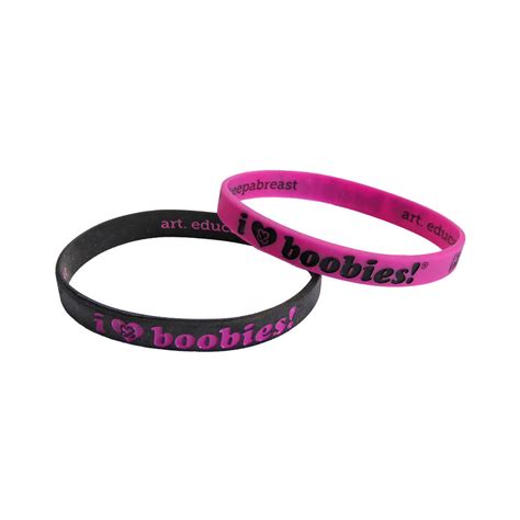 i love boobs bracelet|i love boobies! — Keep A Breast Foundation